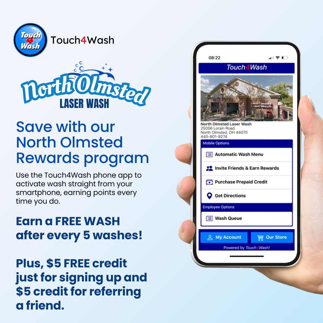 North Olmsted Laserwash rewards